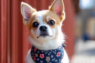 Bandanas originaux style parisien pour animaux