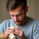 Thomas avec ses lapins NAC