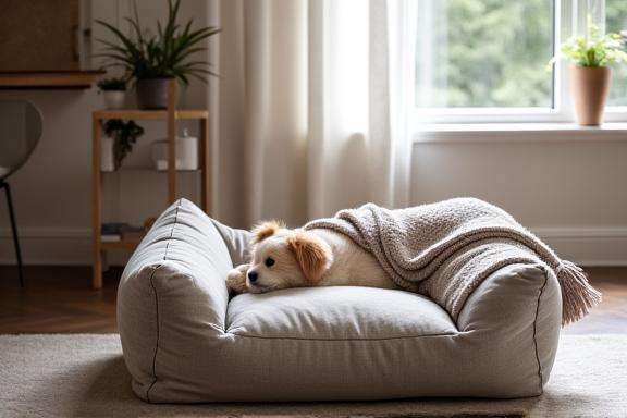 Lits pour chiens stylés et confortables